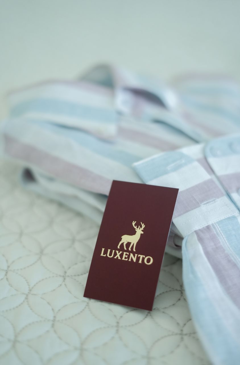 luxento Expensive Lining with Logo