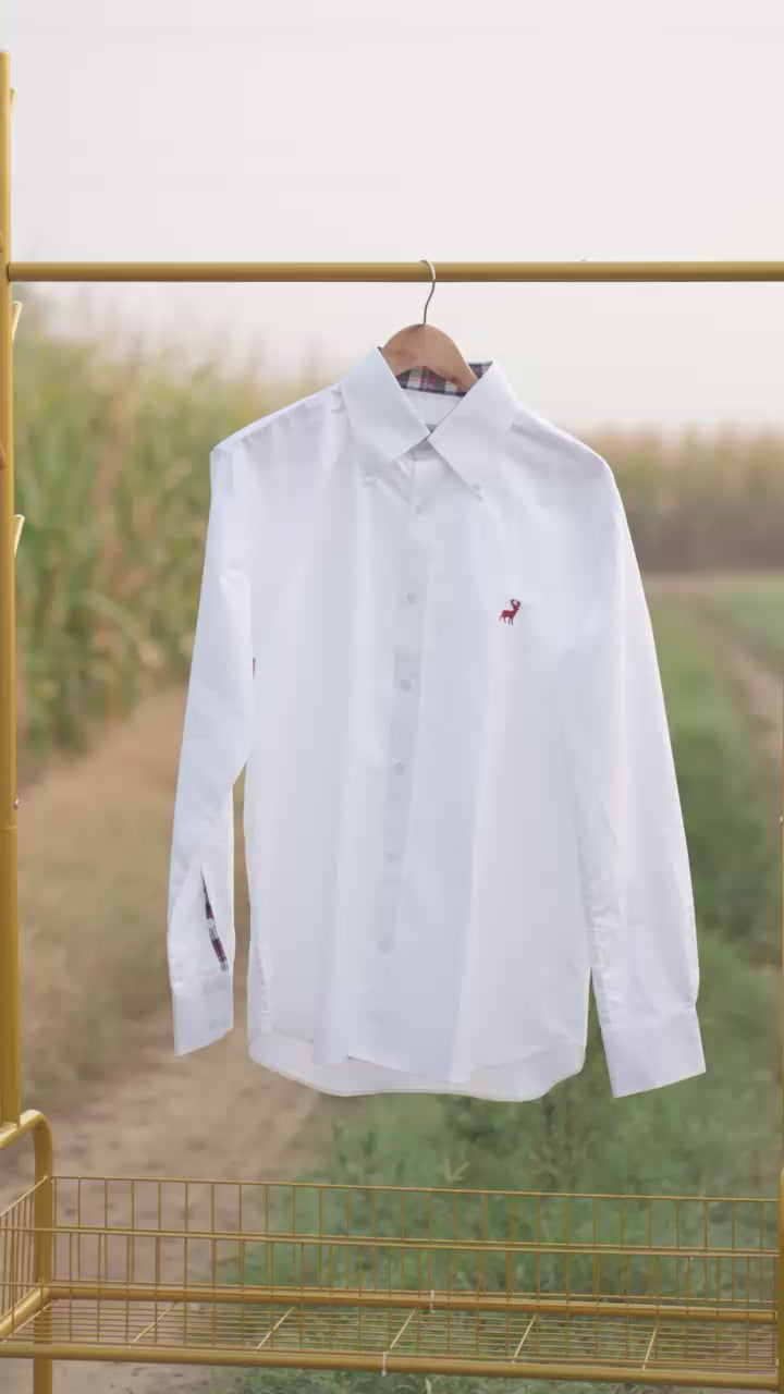 Luxento White Premium Shirt

